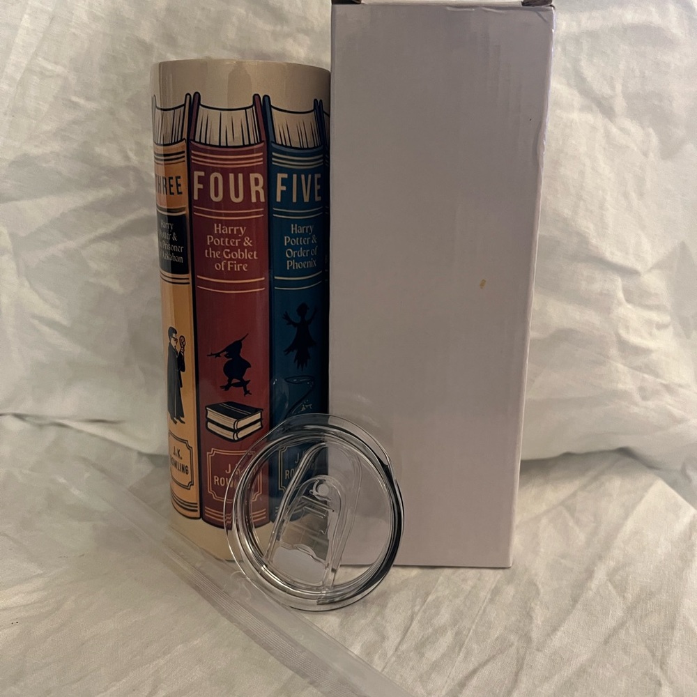 Handmade Harry Potter Books 20oz Tumbler